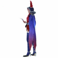Xayah Costume Woman The Rebel Cosplay Halloween Costume Outfit With Ears, Bird Feet Covers And Skull -EpicCosplay Shop Xayah Costume Woman The Rebel Cosplay Halloween costume Outfit with Ears Bird feet covers and Skull 3