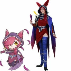 Xayah Costume Woman The Rebel Cosplay Halloween Costume Outfit With Ears, Bird Feet Covers And Skull -EpicCosplay Shop Xayah Costume Woman The Rebel Cosplay Halloween costume Outfit with Ears Bird feet covers and Skull 6