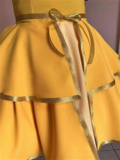 Yellow Princess Belle Dress Cosplay Costume Inspired Dress -EpicCosplay Shop Yellowprincessdress 1