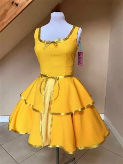 Yellow Princess Belle Dress Cosplay Costume Inspired Dress -EpicCosplay Shop Yellowprincessdress 2