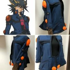 Yu-Gi-Oh 5D Yusei Costume Jacket Without Tail