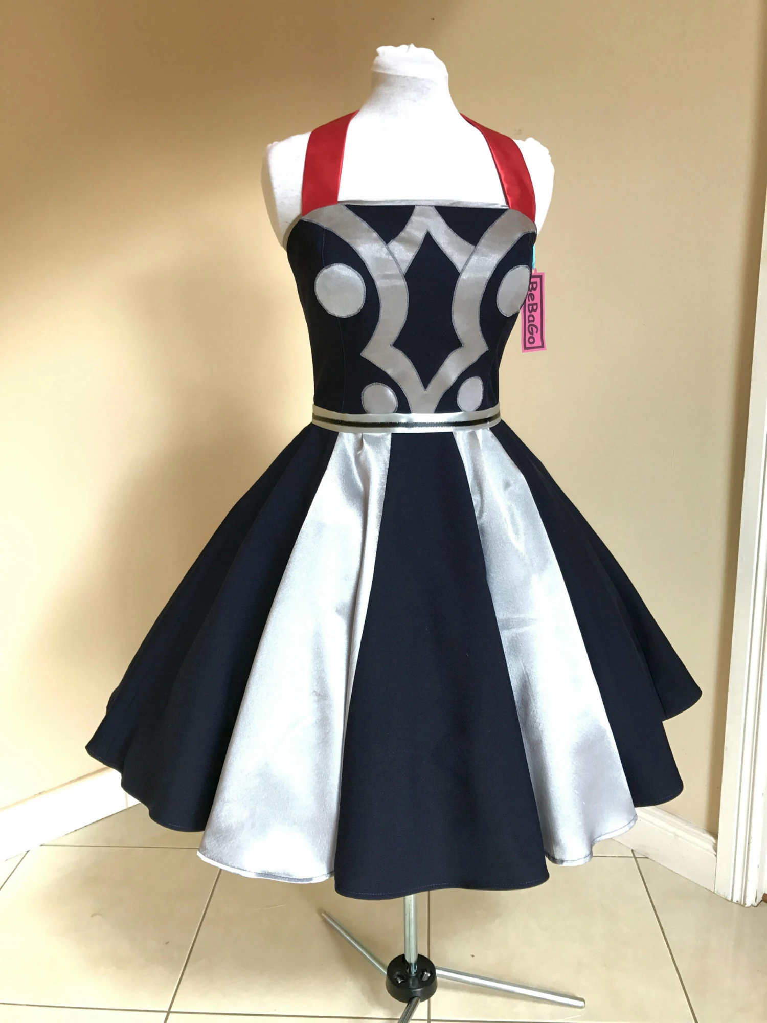 Armor Lady Dress Cosplay Costume, 7 Armor Lady Dress Cosplay Costume, - Image 5