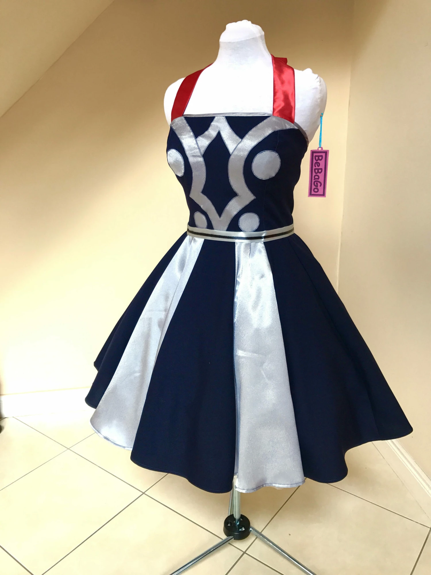 Armor Lady Dress Cosplay Costume, 6 Armor Lady Dress Cosplay Costume, - Image 4