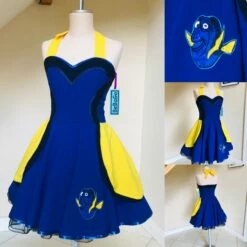Blue Fish Dress Blue Fish Cosplay Costume -EpicCosplay Shop bluefishdress 7