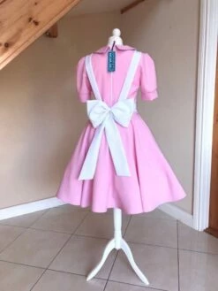 Classic Nurse Costume Halloween Nurse Pink Dress -EpicCosplay Shop classicnurseCostume 1