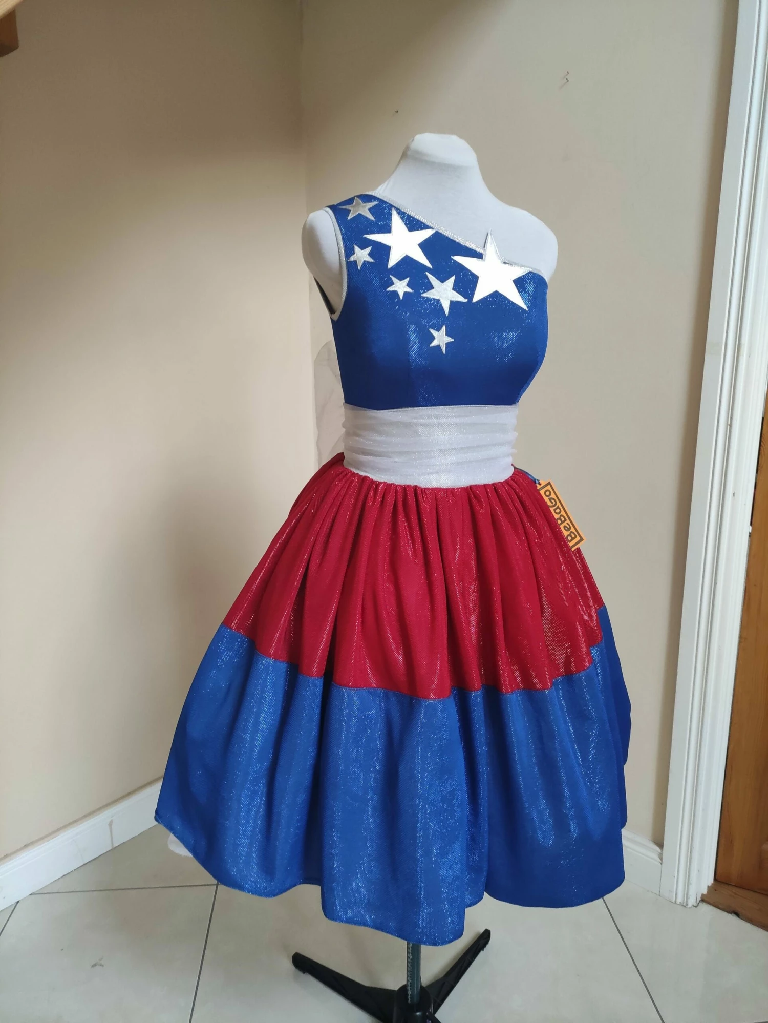 Patriotic Dress 4th Of July Costume,Pageant Cosplay Costume 10 Patriotic Dress 4th Of July Costume,Pageant Cosplay Costume - Image 8