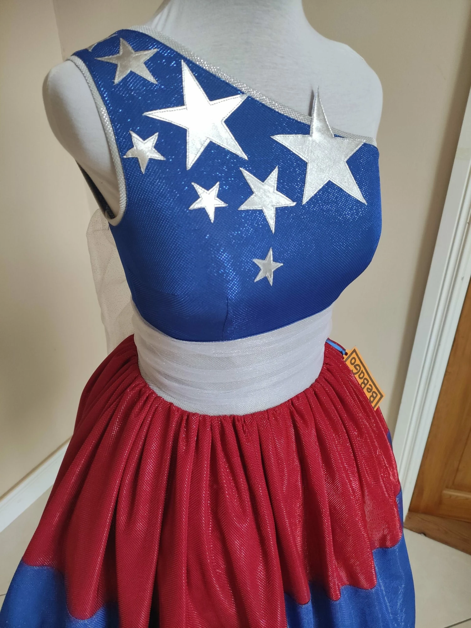 Patriotic Dress 4th Of July Costume,Pageant Cosplay Costume 9 Patriotic Dress 4th Of July Costume,Pageant Cosplay Costume - Image 7