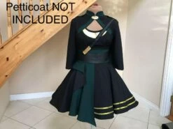 Cosply Army Style Female Loki Dress Cosplay Costume -EpicCosplay Shop cosplyArmystyleLadydress 7