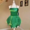 Green Fairy Tinkerbell Dress Cosplay Costume Green Fairy Adult Halloween Costume 1 Green Fairy Tinkerbell Dress Cosplay Costume Green Fairy Adult Halloween Costume -EpicCosplay Shop greenfairydress 5