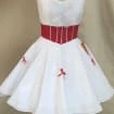 Mary Poppins White Holiday Dress Cosplay Costume 8 Mary Poppins White Holiday Dress Cosplay Costume - Image 6