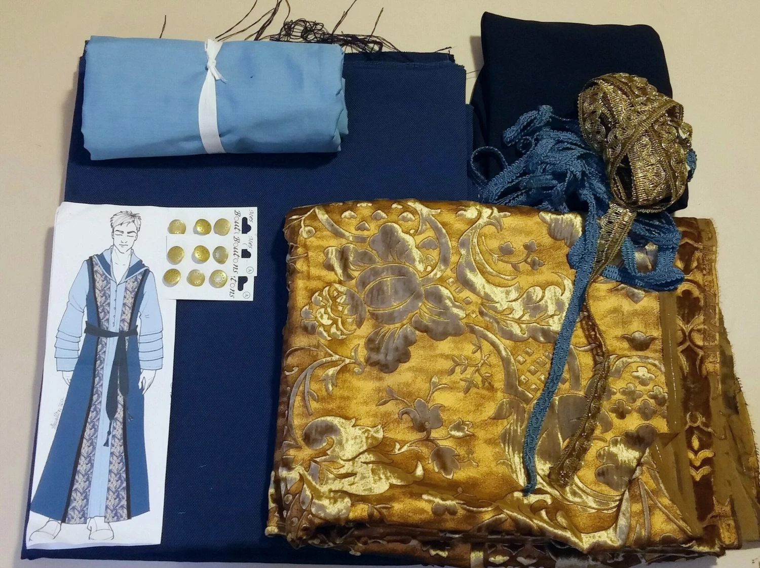 Mage Costume Set Wiccan Sorcerer MADE TO ORDER Wizard Dress 7 Mage Costume Set Wiccan Sorcerer MADE TO ORDER Wizard Dress - Image 5