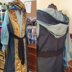 Mage Costume Set Wiccan Sorcerer MADE TO ORDER Wizard Dress