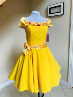 Yellow Belle Dress Princess Cosplay Dress 13 Yellow Belle Dress Princess Cosplay Dress -EpicCosplay Shop yellowdress 1