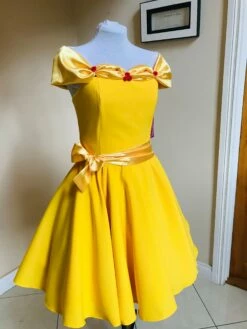 Yellow Belle Dress Princess Cosplay Dress